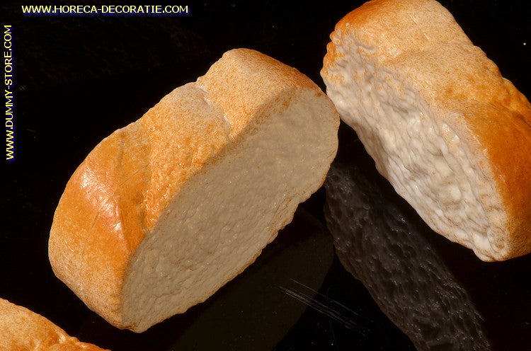 Stokbrood, 4 plakjes - 90 x 50 mm - brooddummy
