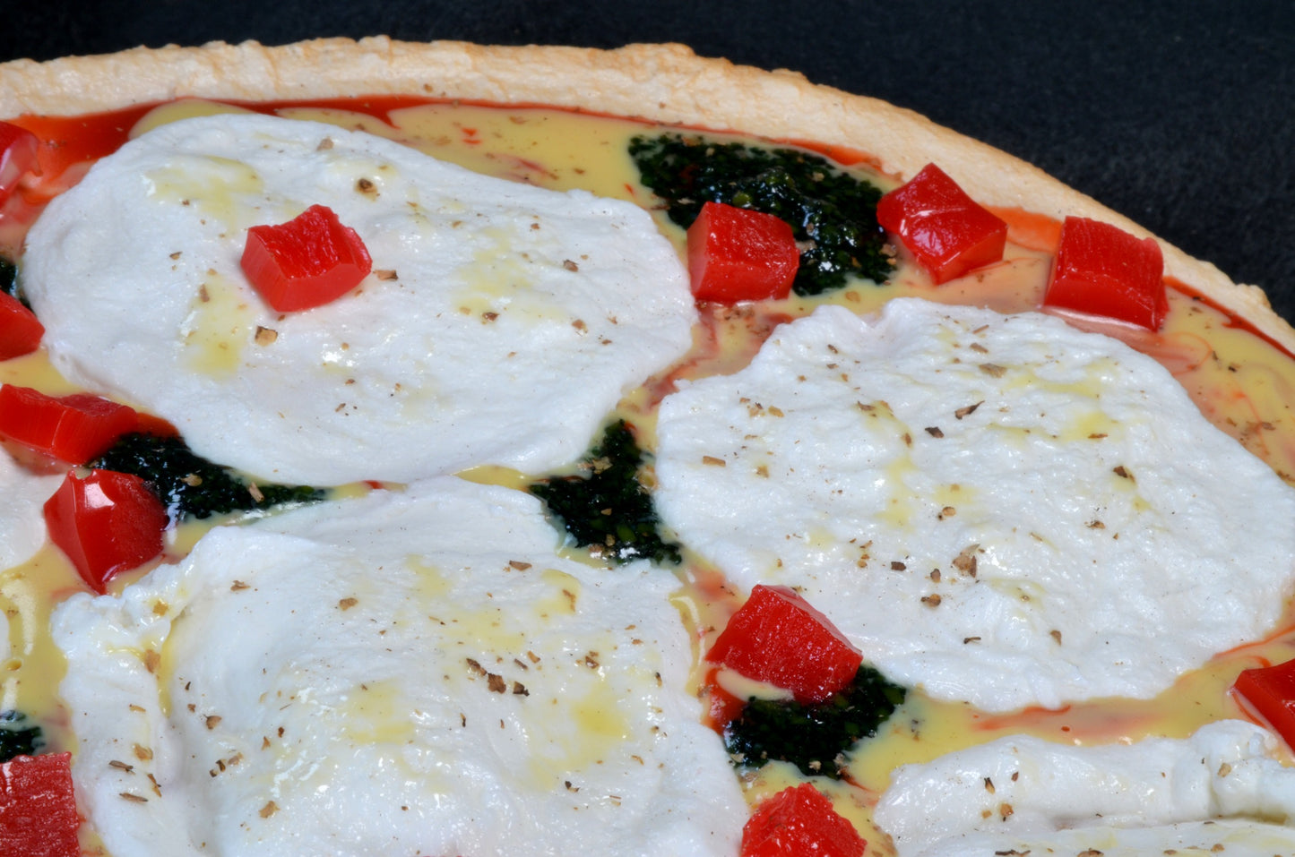 Pizza, mozzarella 24 cm - imitation DUMMY