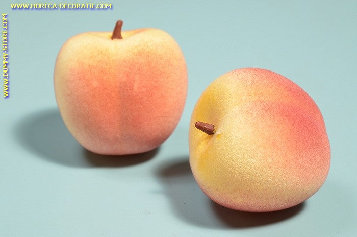 Peach, 2 pieces (decoration) Ø 70 mm