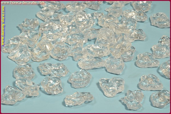 Ice cubes, large, 12 pieces - 30x30x30 mm - dummy