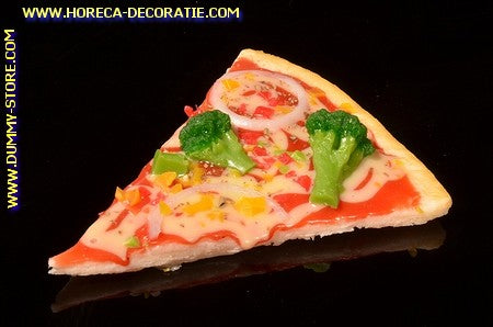 Pizza, slice, Broccoli - dummy (11x9 cm)
