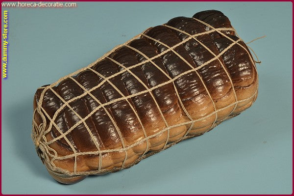 Rolled beef in net - 200x110 mm - dummy