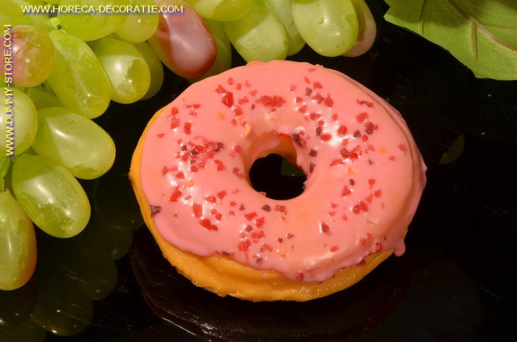 Donut pink - imitation (9x3 cm) dummy