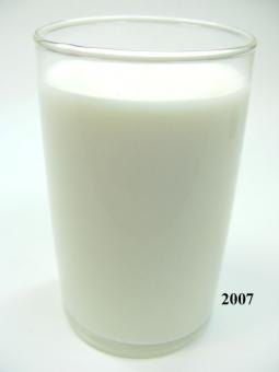 Glass Milk (real glass) 6.5x10.5 cm dummy