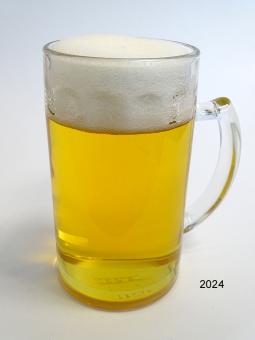 Beer glass 0.5 liter (real glass) 8x19 cm dummy