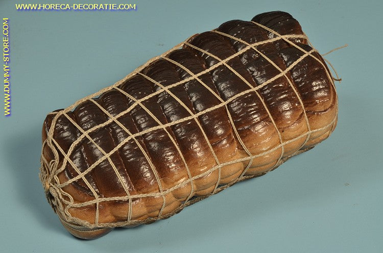 Rolled beef in net - 200x110 mm - dummy