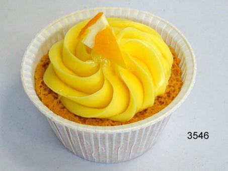 Cupcake Dummy YELLOW, 7x7x7 cm
