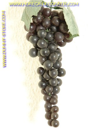 Grapes, bunch, BLUE, Length 30 cm, width 12 cm dummy - imitation