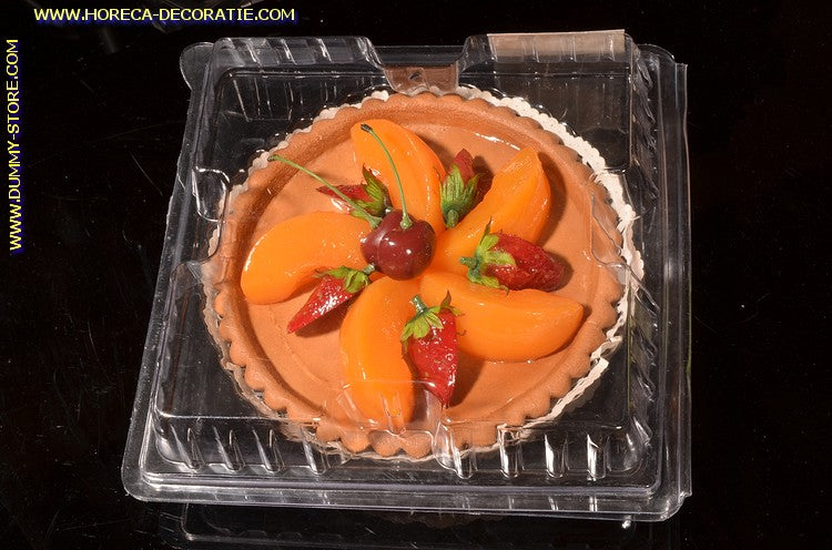 Pie, Peach - Ø 15 cm, H: 6 cm - cake dummy