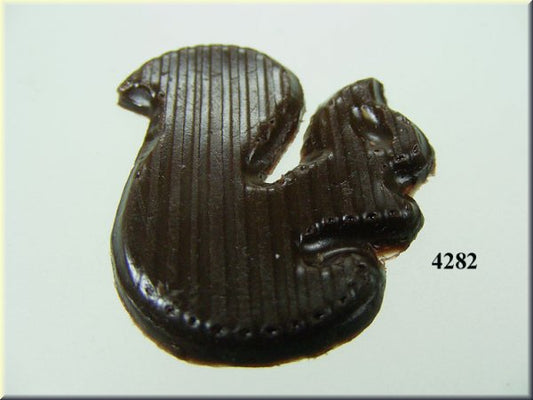 Chocolate dummy squirrel - 7x3.5 cm - imitation