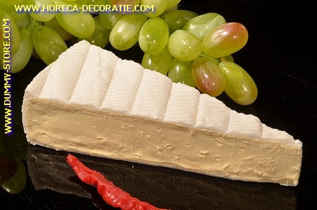 Brie point, 15x5 cm H: 4.5 cm cheese dummy - imitation - fake