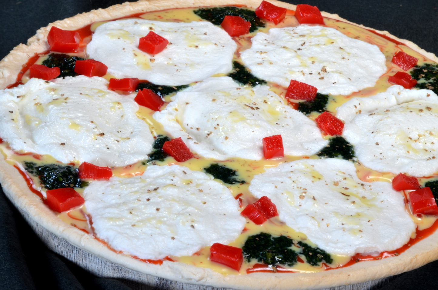Pizza, mozzarella 24 cm - imitation DUMMY