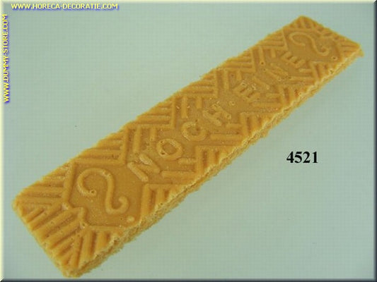 Ice cream biscuit D Flat-Long, 11 cm