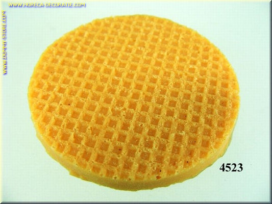 Ice cream biscuit F Round, 5 cm