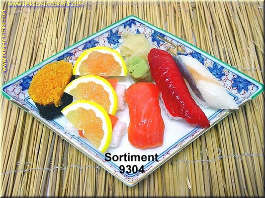 Sushi menu 4 (without plate) - imitation