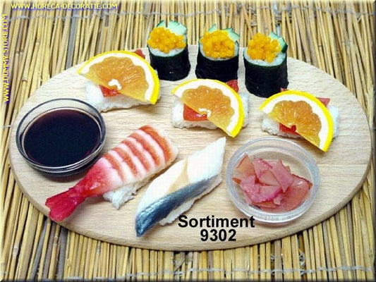 Sushi menu 2 (without plate) - imitation