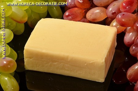 Butter, 250 gram piece - 11x9x4 cm dummy - imitation - counterfeit