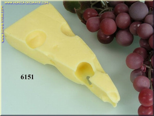 Emmental, wedge piece 13x5.5x2.5 cm - imitation