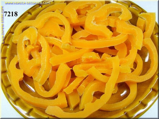 Bell pepper, pieces, ORANGE/YELLOW - fake