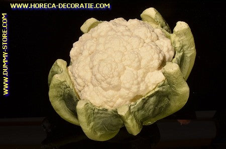 Cauliflower (imitation) 18x18 cm H: 13 cm - dummy - imitation
