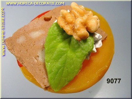 Decorated Peach - fake