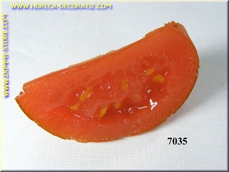 Tomato, slice 5x3x2 cm - fake - imitation