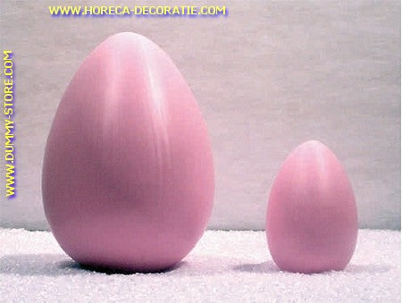 Decoration Egg, PINK, height: 17 cm, 12 pieces