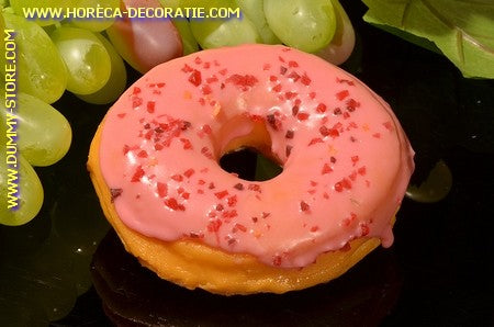 Donut pink - imitation (9x3 cm) dummy