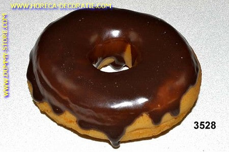 Donut dark brown - fake (9x3 cm) dummy