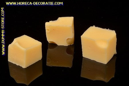 Cheese Cubes, 3 pieces - imitation