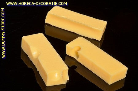 Cheese Pieces, 3 pieces - fake