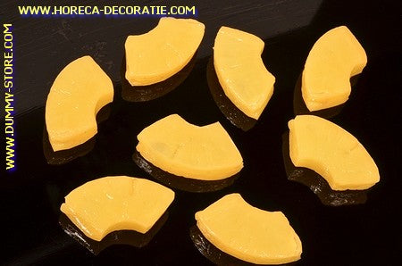 Pineapple pieces, 8 pieces (dummy) imitation