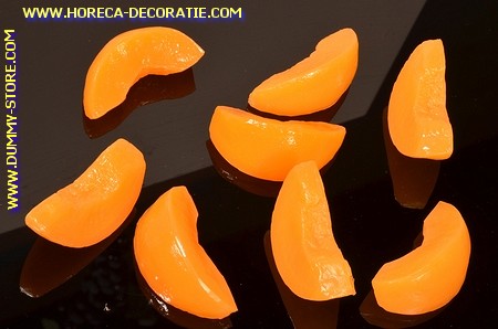 Peach slices, 12 pieces (dummy)