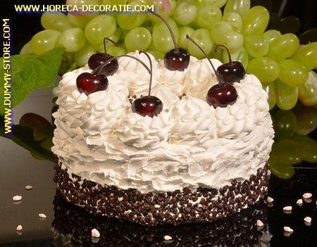 Black Forest Cherry Whipped Cream Cake (Fake) Ø 14 cm Dummy