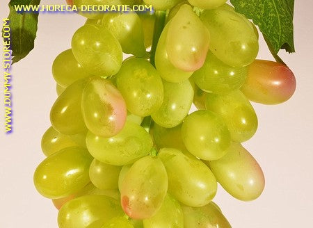 Grapes, bunch, GREEN, Length 30 cm, width 12 cm dummy - imitation