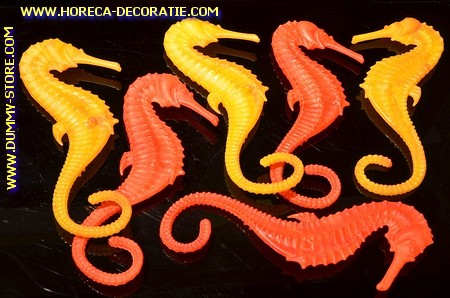 Seahorse assortment, 6 pieces (decoration) dummy