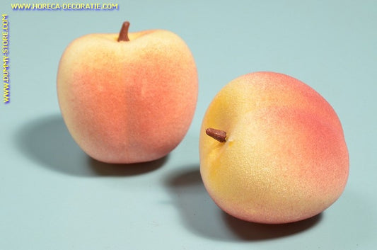 Peach, 2 pieces (decoration) Ø 70 mm