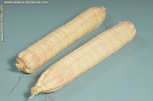 Salami, white, 2 pieces (W3) -65x450 mm - dummy