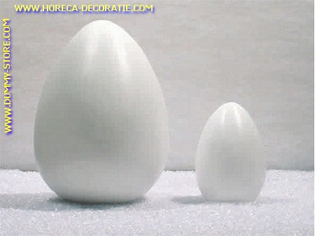 Decoration Egg, WHITE, height: 17 cm12, pieces
