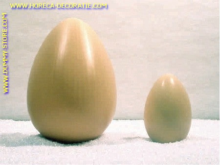 Decoration Egg, BROWN, height: 17 cm, 12 pieces