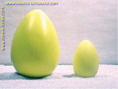 Decoration Egg, YELLOW, height: 17 cm, 12 pieces