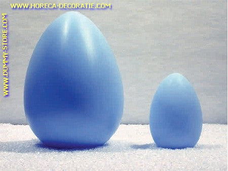 Decoration Egg, BLUE, height: 17 cm, 12 pieces