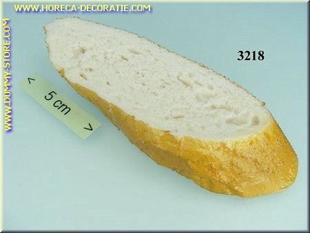 Slice of baguette - imitation - dummy