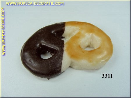 Small cracker with chocolate - imitation