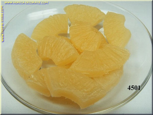 Pineapple pieces, 12 x (fake)