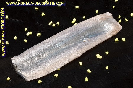 Herring fillet, 16x5 cm (dummy) imitation - fake dummy