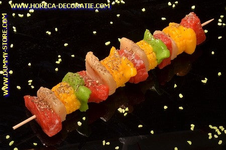 Meat skewer with corn - imitation