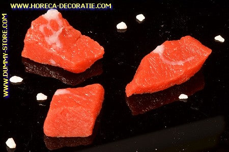 Satay meat, raw, 3 pieces - imitation