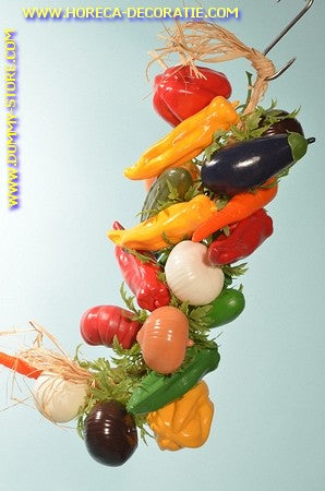 Vegetable string, LARGE, 22 pieces (dummy) L:50 cm