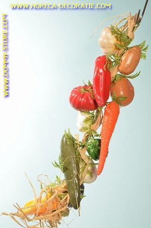Vegetable string, MEDIUM (dummy) L:35 cm dummy imitation